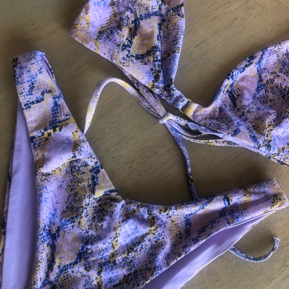 L*Space Serpentina Manhattan + Cabana Bikini 🐍